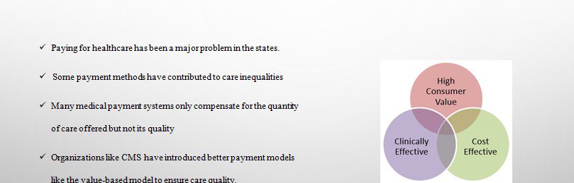 Relate value-based purchasing to safe, effective patient care