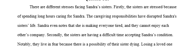 Sandra, a 47-year-old divorced woman, received a diagnosis of stage 3 ovarian cancer 4 years ago