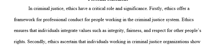 Week 5 Summative Assessment: Ethical Conduct Personal Statement

Assignment Content

Summative Assessment ethical Conduct Personal Statement