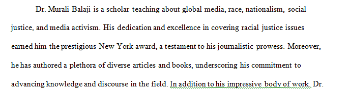 Briefly discuss the theorist's credentials.