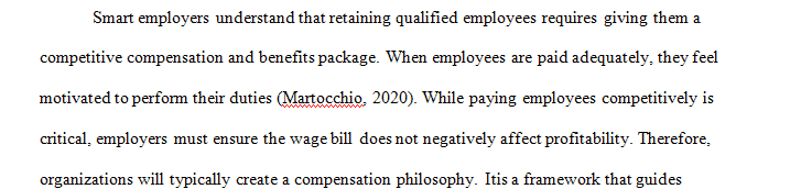 Compensation Philosophy