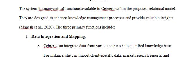 Knowledge management focuses on organizing the knowledge processes in an organization