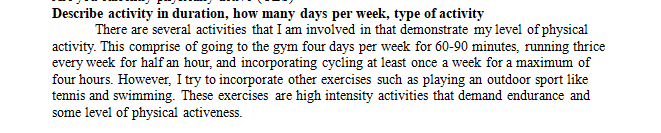 Nutrition Tracking and Estimation