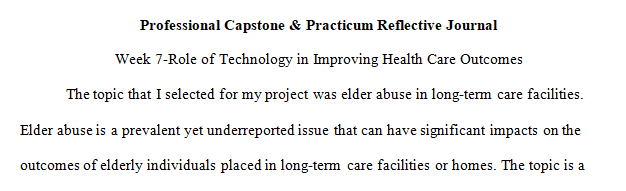 The Role of Technology in Improving Health Care Outcomes