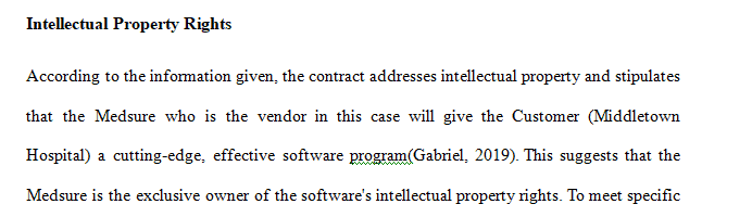 Examining a Contract