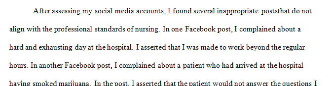 Social media plays a significant role in the lives of nurses in both their professional and personal lives Social media plays a significant role in the lives of nurses in both their professional and personal lives