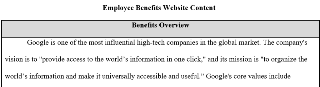 Identify a minimum of three mandatory employee benefits