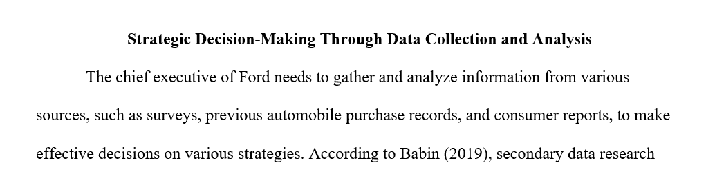Secondary Data Research in a Digital Age